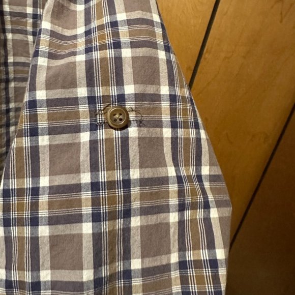 Field & Stream Shirt Mens Plaid Long Sleeve Collared Button Down with Swiss tabs - Picture 8 of 10
